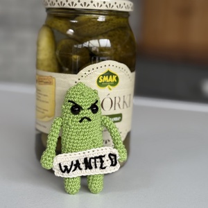 Pickle Paul- A savanyú uborka � horgolási minta (PDF) - diy (csináld magad) - szabásminta, útmutató - horgolási minta - Meska.hu