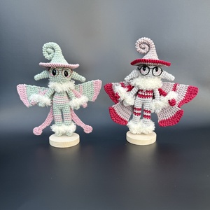 Mothy- A varázsmoly amigurumi horgolási minta - diy (csináld magad) - szabásminta, útmutató - horgolási minta - Meska.hu