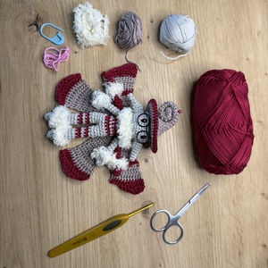 Mothy- A varázsmoly amigurumi horgolási minta - diy (csináld magad) - szabásminta, útmutató - horgolási minta - Meska.hu