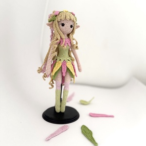 Vivienne- A virágtündér amigurumi horgolási minta - Meska.hu