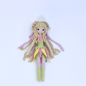 Vivienne- A virágtündér amigurumi horgolási minta - diy (csináld magad) - szabásminta, útmutató - horgolási minta - Meska.hu