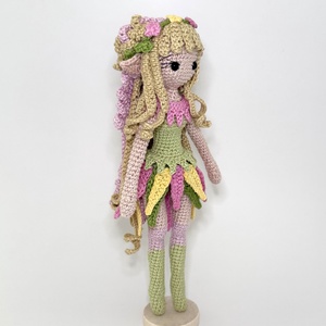Vivienne- A virágtündér amigurumi horgolási minta - diy (csináld magad) - szabásminta, útmutató - horgolási minta - Meska.hu