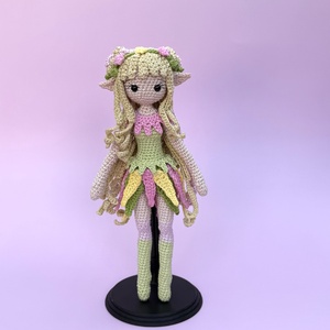Vivienne- A virágtündér amigurumi horgolási minta - diy (csináld magad) - szabásminta, útmutató - horgolási minta - Meska.hu