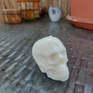 Koponya gyertya illattal - otthon & életmód - gyertya, illat, aroma - gyertya - Meska.hu