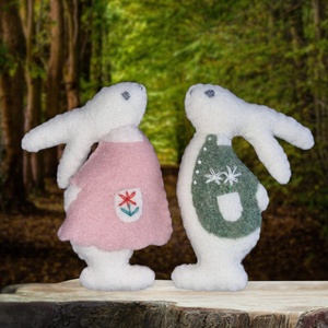 Nyuszik párban.  - Meska.hu