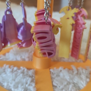 3D Nyomtatott kulcstartók - táska & tok - kulcstartó & táskadísz - kulcstartó - Meska.hu