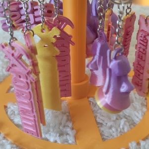 3D Nyomtatott kulcstartók, Táska & Tok, Kulcstartó & Táskadísz, Kulcstartó, , MESKA