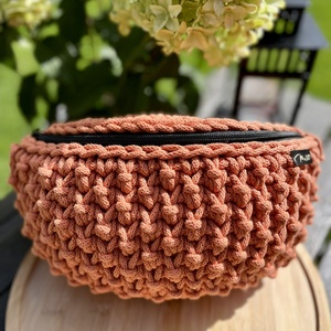 Horgolt búzabogyó övtáska / crossbody - Meska.hu