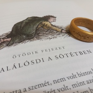 Az Egy Gyűrű - A Hobbit és a Gyűrűk Ura világából - ékszer - gyűrű - kerek gyűrű - Meska.hu