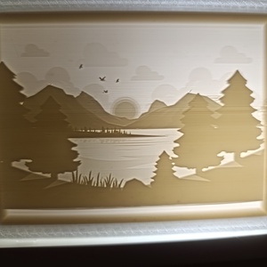 3D nyomtatott litofán képkeret LED világítással - Saját fotó alapján, Otthon & Életmód, Dekoráció, Kép & Falikép, Képkeret, Fotó, grafika, rajz, illusztráció, Mindenmás, MESKA