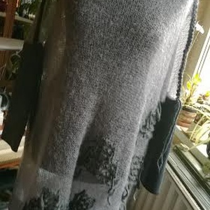 Szürke mintás mohair pulóver - ruha & divat - női ruha - pulóver & kardigán - Meska.hu Szürke mintás mohair pulóver - ruha & divat - női ruha - pulóver & kardigán - Meska.hu
