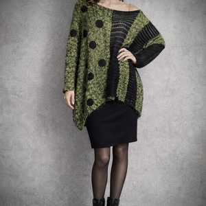 2 részes pöttyös  kötött együttes, Ruha & Divat, Női ruha, Ruha, Kötés, MESKA