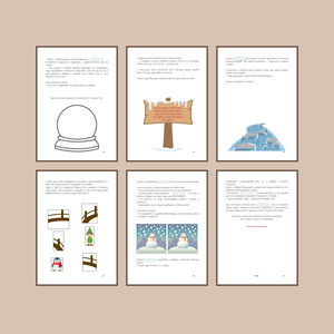 A varázshóbömb kaland-foglalkoztató mese - játék & sport - készségfejlesztő és logikai játék - oktató játékok - Meska.hu