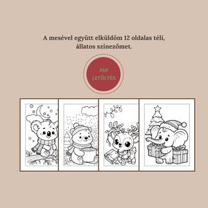 A varázshóbömb kaland-foglalkoztató mese - játék & sport - készségfejlesztő és logikai játék - oktató játékok - Meska.hu