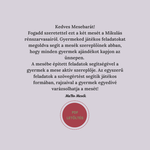 Rénszarvaskalandok-foglalkozató mese - játék & sport - készségfejlesztő és logikai játék - oktató játékok - Meska.hu
