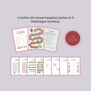 Rénszarvaskalandok-foglalkozató mese - játék & sport - készségfejlesztő és logikai játék - oktató játékok - Meska.hu