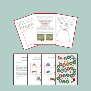 A Mikulás Üzenete-foglalkoztató mese - játék & sport - készségfejlesztő és logikai játék - oktató játékok - Meska.hu