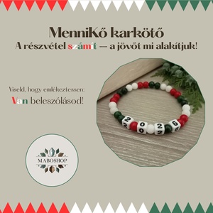 MenniKő ásványkarkötő piros, fehér, zöld jáde ásvány. Viseld, hogy emlékeztessen: van beleszólásod! - ékszer - karkötő - ásványkarkötő - Meska.hu