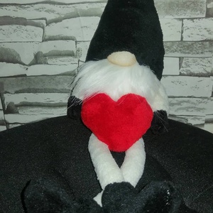 Valentin napi manó, szerelmes manó - otthon & életmód - dekoráció - manók - Meska.hu