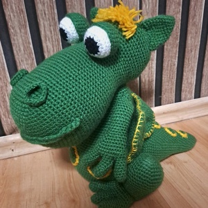 Horgolt süsü a sárkány  - kellékek & szerszámok - szerszámok, eszközök - eszköz kötéshez, horgoláshoz - Meska.hu Horgolt süsü a sárkány  - kellékek & szerszámok - szerszámok, eszközök - eszköz kötéshez, horgoláshoz - Meska.hu