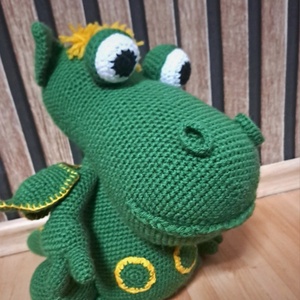 Horgolt süsü a sárkány  - kellékek & szerszámok - szerszámok, eszközök - eszköz kötéshez, horgoláshoz - Meska.hu Horgolt süsü a sárkány  - kellékek & szerszámok - szerszámok, eszközök - eszköz kötéshez, horgoláshoz - Meska.hu