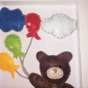 Falikép babaszobába - művészet - textilkép - egyéb - Meska.hu