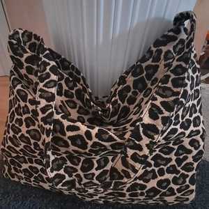 Párduc mintás bevásárló táska , Táska & Tok, Bevásárlás & Shopper táska, Kenyeres zsák, , MESKA