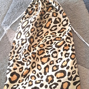 Nagyméretű kenyeres zsák párduc mintával, Táska & Tok, Bevásárlás & Shopper táska, Kenyeres zsák, Varrás, MESKA