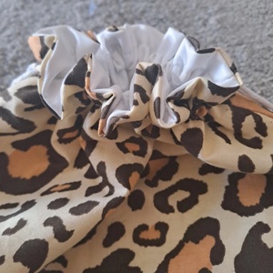 Nagyméretű kenyeres zsák párduc mintával - táska & tok - bevásárlás & shopper táska - kenyeres zsák - Meska.hu