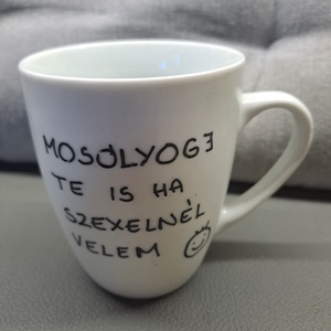 Feliratos bögre - otthon & életmód - konyhafelszerelés, tálalás - tálalás - teás- és kávés pohár, készlet - Meska.hu