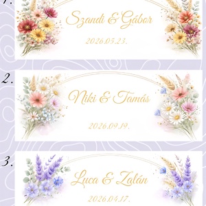 Esküvői vendégköszöntő virágmag csomag - esküvő - emlék & ajándék - köszönőajándék - Meska.hu