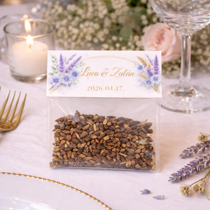 Esküvői vendégköszöntő virágmag csomag - Meska.hu