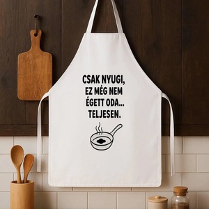 Egyedi konyhai kötény, Otthon & Életmód, Konyhafelszerelés, tálalás, Konyhai textil, Kötény, Festett tárgyak, MESKA