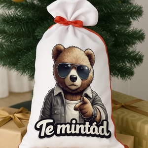 Egyedi mikulászsák � fényképpel, névvel vagy grafikával személyre szabható - Meska.hu