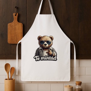 Egyedi konyhai kötény, Otthon & Életmód, Konyhafelszerelés, tálalás, Konyhai textil, Kötény, Festett tárgyak, MESKA