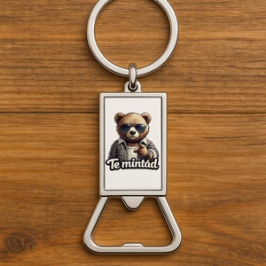 Fém kulcstartó sörnyitóval � egyedi felirattal vagy képpel, Táska & Tok, Kulcstartó & Táskadísz, Kulcstartó, Festett tárgyak, MESKA