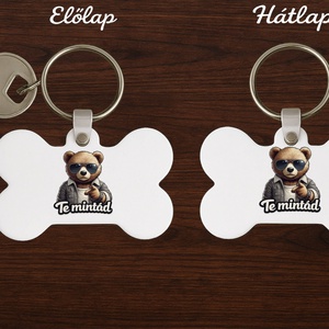 Csont alakú egyedi kulcstartó � saját képpel vagy névvel, Táska & Tok, Kulcstartó & Táskadísz, Kulcstartó, Festett tárgyak, MESKA