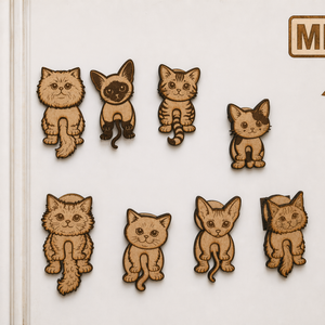 Cuki macskás hűtőmágnes – egyedi névvel, mozgatható fa ajándék gazdiknak, Otthon & Életmód, Konyhafelszerelés, tálalás, Konyhai dekoráció, Hűtőmágnes, Famegmunkálás, Gravírozás, pirográfia, Ha macskarajongónak keresel ajándékot, ezzel nem tudsz mellélőni ?

Ez a cuki, mozgatható macskás h..., MESKA