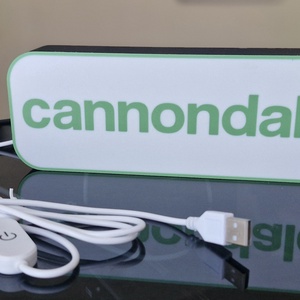 Cannondale 3D designlámpa - otthon & életmód - lámpa - hangulatlámpa - Meska.hu