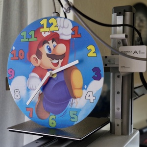 Falióra Super Mario - otthon & életmód - dekoráció - fali és függő dekoráció - falióra & óra - Meska.hu