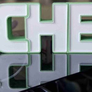 #CHEF 3D led világító felirat - otthon & életmód - lámpa - hangulatlámpa - Meska.hu