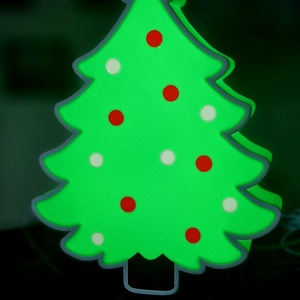 Karácsonyfa 3D led díszlámpa (lightbox), Karácsony, Karácsonyi lakásdekoráció, Karácsonyi lakásdíszek, Mindenmás, MESKA