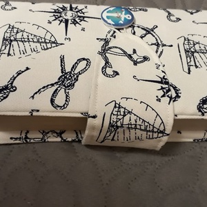 Tengerész mintás könyvkabát -  - Meska.hu