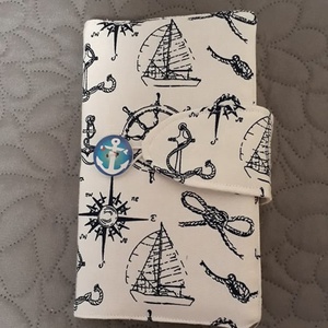 Tengerész mintás könyvkabát -  - Meska.hu