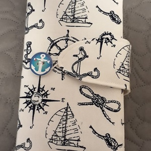 Tengerész mintás könyvkabát -  - Meska.hu