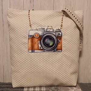 Fényképezzünk :) szatyor, ökotáska - táska & tok - bevásárlás & shopper táska - shopper, textiltáska, szatyor - Meska.hu