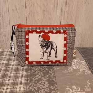 Bulldog :) neszesszer/sminktáska/irattartó - táska & tok - neszesszer - Meska.hu