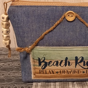 Irány a strand! :) neszesszer/sminktáska/irattartó - táska & tok - neszesszer - Meska.hu