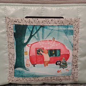 Pink lakókocsi :) neszesszer/sminktáska/irattartó - táska & tok - neszesszer - Meska.hu