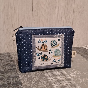 Csiga futam  :) neszesszer/sminktáska/irattartó - táska & tok - neszesszer - Meska.hu